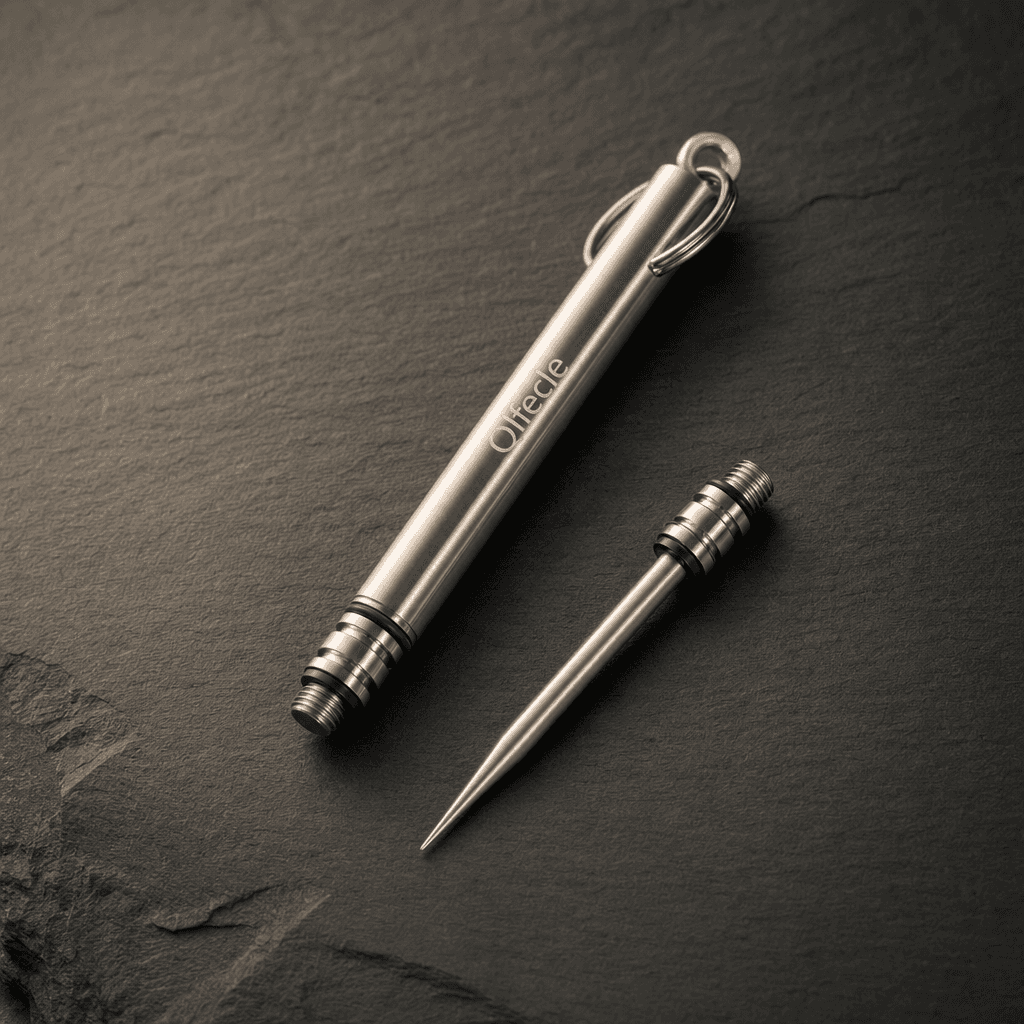 Qlfecle Metal Toothpicks 2-Pack