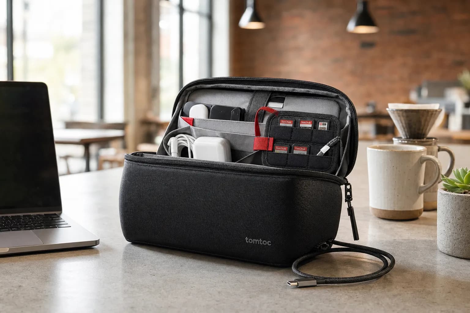 tomtoc Electronic Organizer Pouch